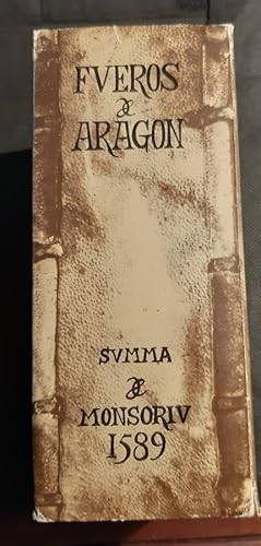 Imagen del vendedor de RESUMEN DE FUEROS (Facsmil del original de 1589) a la venta por Librera Pramo