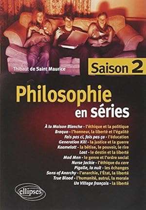 Imagen del vendedor de Philosophie en sries saison 2 a la venta por Dmons et Merveilles