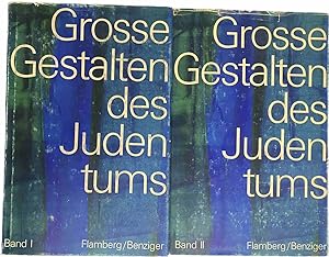 Bild des Verkufers fr Grosse Gestalten des Judentums. Band I & II (2-volume set) zum Verkauf von Antiquariaat Schot