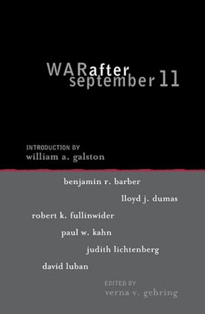 Bild des Verkufers fr War After September 11 zum Verkauf von GreatBookPricesUK