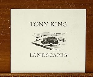 Imagen del vendedor de Tony King: Landscapes. Exhibition Catalog, Hurlbutt Gallery, 1993 a la venta por grinninglion
