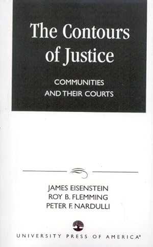 Image du vendeur pour Contours of Justice : Communities and Their Courts mis en vente par GreatBookPricesUK