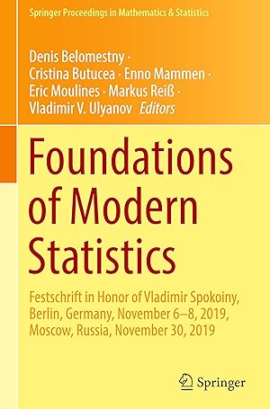 Image du vendeur pour Foundations of Modern Statistics mis en vente par moluna