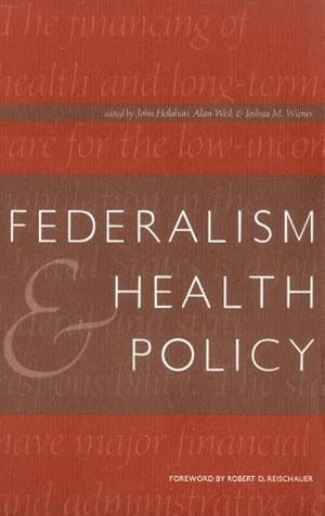 Seller image for Federalism & Health Policy for sale by GreatBookPricesUK