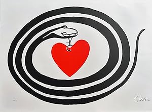 Seller image for WORLD HEART MONTH With 9 lithographs signed and numbered by Miro, Calder, Tapies and others for sale by Marninart, Inc (ABAA - ILAB)
