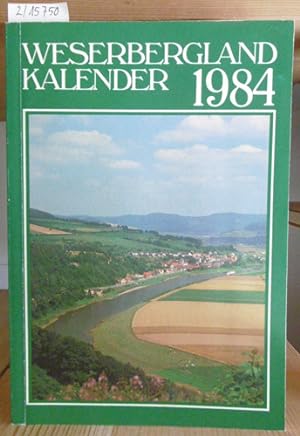 Bild des Verkufers fr Weserberglandkalender, Jahrgang 1984. zum Verkauf von Versandantiquariat Trffelschwein