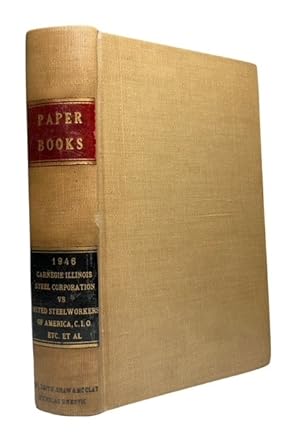 Sitting in Equity. April Term, 1946. No. 1194-B. Carnegie-Illinois Steel Corporation, Plaintiff, ...