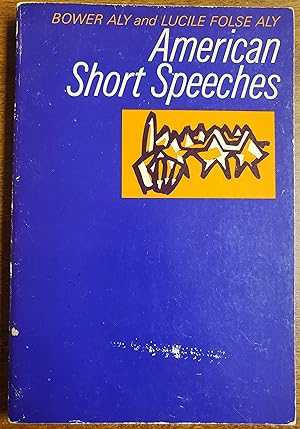 Seller image for American Short Speeches for sale by Lon Pen