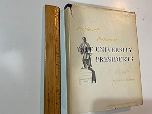 Imagen del vendedor de Profiles and Portraits of Yale University Presidents a la venta por Old Lampasas Post Office Books