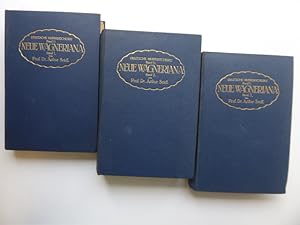 Imagen del vendedor de Neue Wagneriana. Gesammelte Aufstze und Studien von Arthur Seidel. Drei Bnde. * Reihe: Deusche Musikbcherei Band 11 - 14. I. Band: Die Werke (Paul Ehlers gewidmet) - II. Band: Kreuz- und Querzge (Dr. Paul Riesenfeld gewidmet) - III. Band: Studien zur Wagner-Geschichte (Dr. Paul Masop gewidmet). a la venta por Antiquariat Heinzelmnnchen