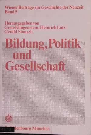 Imagen del vendedor de Bildung, Politik und Gesellschaft. a la venta por Antiquariat Bookfarm
