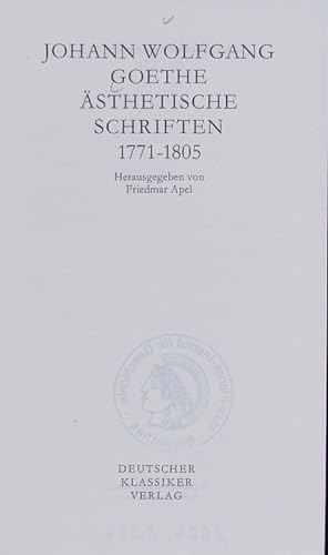 Bild des Verkufers fr Smtliche Werke, Briefe, Tagebcher und Gesprche. zum Verkauf von Antiquariat Bookfarm