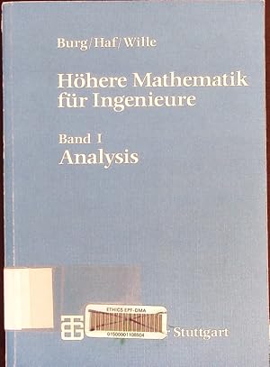 Seller image for Hhere Mathematik fr Ingenieure. for sale by Antiquariat Bookfarm