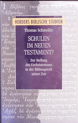 Immagine del venditore per Schulen im Neuen Testament? venduto da Antiquariat Bookfarm