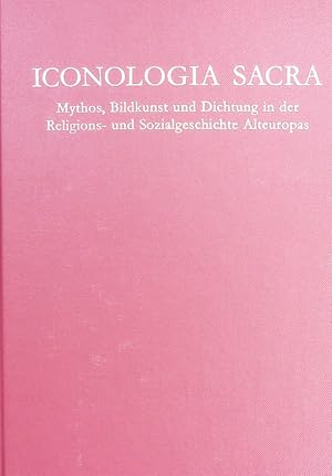 Imagen del vendedor de Iconologia Sacra. a la venta por Antiquariat Bookfarm