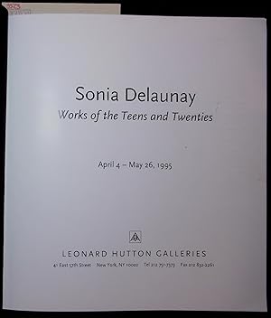 Imagen del vendedor de Works of the Teens and Twenties. April 4 - May 26, 1995 a la venta por Antiquariat Bookfarm