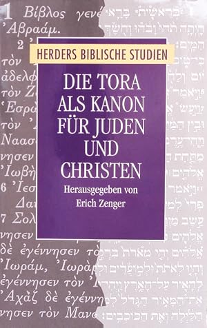 Bild des Verkufers fr Die Tora als Kanon fr Juden und Christen. zum Verkauf von Antiquariat Bookfarm