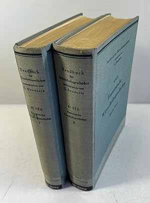 Imagen del vendedor de Franzsische Wirtschaftsgeschichte. Band 1 und 2. (= Handbuch der Wirtschaftsgeschichte). a la venta por Antiquariat Bookfarm