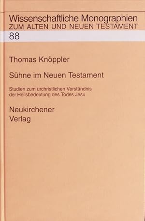 Bild des Verkufers fr Shne im Neuen Testament. zum Verkauf von Antiquariat Bookfarm