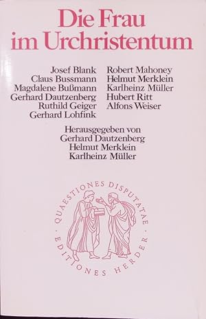 Seller image for Die Frau im Urchristentum. for sale by Antiquariat Bookfarm