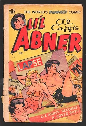 Li'l Abner #81 1951-Al Capp art-Li'l Abner & Miss Moonlight Sonata on cover-Zoot suit issue-VG