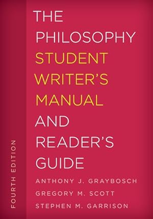 Seller image for Philosophy Student Writer's Manual and Reader's Guide for sale by GreatBookPricesUK