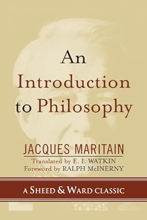 Imagen del vendedor de Introduction to Philosophy a la venta por GreatBookPricesUK