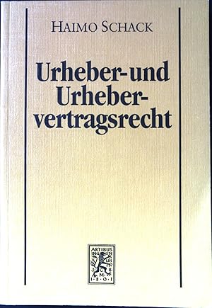 Seller image for Urheber- und Urhebervertragsrecht. (SIGNIERTES EXEMPLAR) Bibliothek des B�rsenvereins des Deutschen Buchhandels e.V. for sale by books4less (Versandantiquariat Petra Gros GmbH & Co. KG)