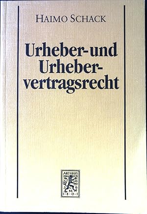 Seller image for Urheber- und Urhebervertragsrecht. (SIGNIERTES EXEMPLAR) Bibliothek des Brsenvereins des Deutschen Buchhandels e.V. for sale by books4less (Versandantiquariat Petra Gros GmbH & Co. KG)