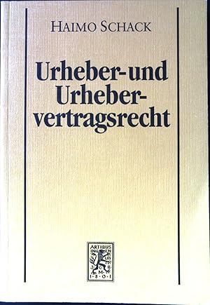 Immagine del venditore per Urheber- und Urhebervertragsrecht. (SIGNIERTES EXEMPLAR) Bibliothek des Brsenvereins des Deutschen Buchhandels e.V. venduto da books4less (Versandantiquariat Petra Gros GmbH & Co. KG)