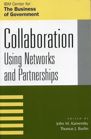 Bild des Verkufers fr Collaboration : Using Networks and Partnerships zum Verkauf von GreatBookPricesUK