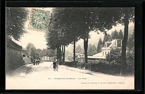 Ansichtskarte Plombières-les-Bains, La Gare, Bahnhof