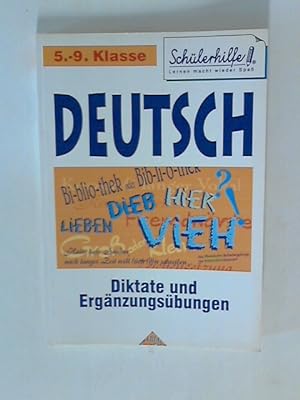 Seller image for Deutsch 5. - 9. Klasse Diktate und Ergnzungsbungen for sale by ANTIQUARIAT FRDEBUCH Inh.Michael Simon