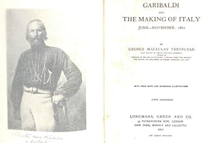 Bild des Verkufers fr Garibaldi and the making of italy zum Verkauf von WeBuyBooks