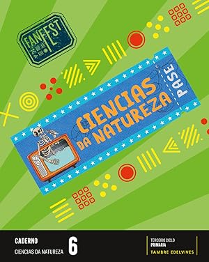 Seller image for Proxecto: FanFest. Ciencias da Natureza 6 - Caderno for sale by Imosver