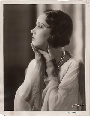 Original portrait photograph of Fay Wray, circa 1930