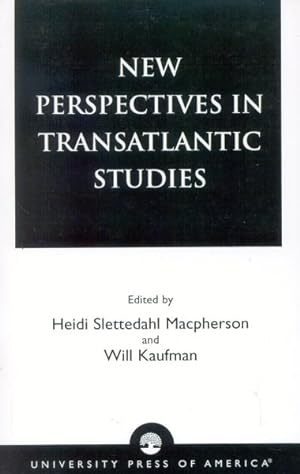 Image du vendeur pour New Perspectives in Transatlantic Studies mis en vente par GreatBookPricesUK