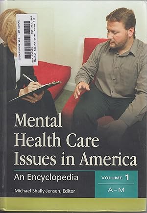 Bild des Verkufers fr Mental health care issues in America : an encyclopedia: 2 Volumes zum Verkauf von Robinson Street Books, IOBA