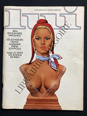 LUI-N°110-MARS 1973-BRIGITTE BARDOT-ASLAN