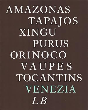 Bild des Verkufers fr Senores naturales. 1492 America, Sdmeer, Venezuela, Zimtland, Venezia, Eldorado 1984. [Hrsg. von Johannes Cladders. Typographische Gestaltung Walter Nikkels und Lothar Baumgarten, bersetzung Wolfgang Huppertz]. zum Verkauf von Antiquariat Reinhold Pabel