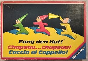 Bild des Verkufers fr Ravensburger 60154341: Fang den Hut! (mit 4er und 6er-Spielplan)[Brettspiel]. Achtung: Nicht geeignet fr Kinder unter 3 Jahren. zum Verkauf von KULTur-Antiquariat