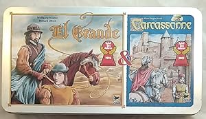 Spiele-Set: El Grande und Carcassonne [Taktikspiele]. Spiele des Jahres 1996 und 2001. Achtung: N...