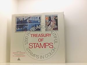 Imagen del vendedor de Treasury of Stamps: 1200 Rare and Beautiful Stamps in Colour a la venta por Book Broker