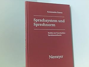 Bild des Verkufers fr Sprachsystem und Sprechnorm: Studien zur Coseriuschen Sprachnormtheorie Studien zur Coseriuschen Sprachnormtheorie zum Verkauf von Book Broker