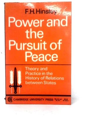 Bild des Verkufers fr Power and the Pursuit of Peace: Theory and Practice in the History of Relations Between States (New Ed) [Paperback] zum Verkauf von World of Rare Books