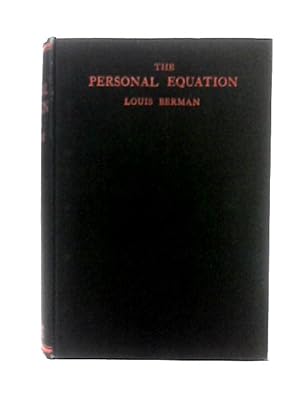 Bild des Verkufers fr The Personal Equation zum Verkauf von World of Rare Books