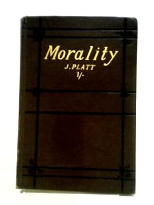 Image du vendeur pour Morality mis en vente par World of Rare Books