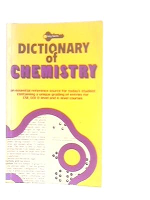 Image du vendeur pour Dictionary of Chemistry mis en vente par World of Rare Books