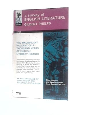 Seller image for A Survey Of English Literature: Some Of The Main Themes And Developments From Beowulf To 1939 for sale by World of Rare Books