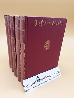 Seller image for Gottfried Kellers Werke ; (10 Bnde in 5 Bchern) for sale by Roland Antiquariat UG haftungsbeschrnkt